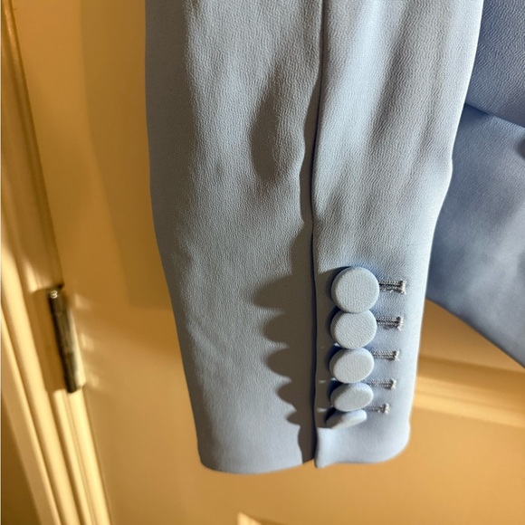 NWT - Veronica Beard Sky Blue Double-Breasted Diego Dicky Jacket - size 6 - Picture 3 of 10